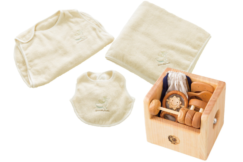 ベビーギフト 赤ちゃんの宝石箱&タオルギフト3点セット