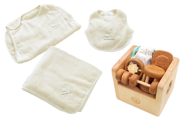 ベビーギフト 赤ちゃんの宝石箱＆タオルギフト３点セット