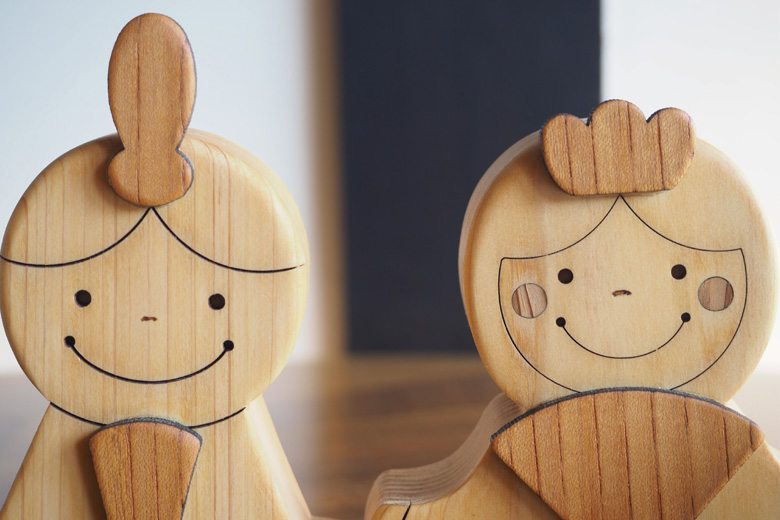 かわいい雛人形