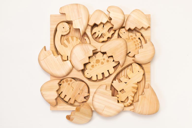 かくれんぼパズル きょうりゅう