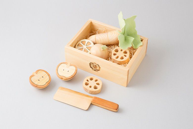 木のおもちゃ おままごと COOKING SET・FRUIT 他 - 知育玩具