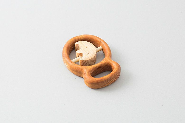 ごんた様　木のおもちゃ カタカタ（全3種） 出産祝いに木のおもちゃ