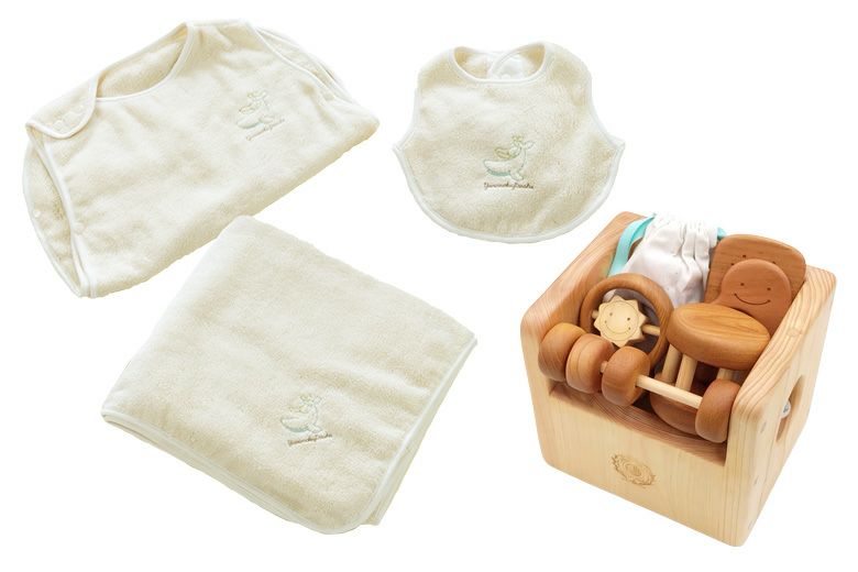 ベビーギフト 赤ちゃんの宝石箱＆タオルギフト３点セット